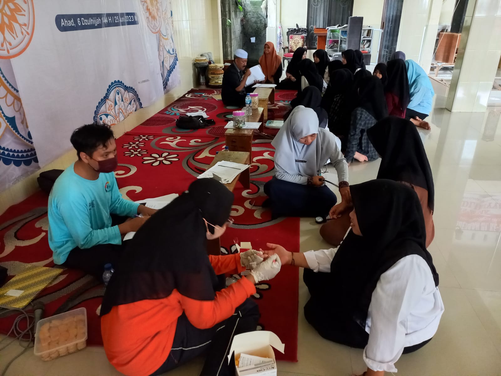 Skrining jiwa & anemia di ponpes annadliriyah