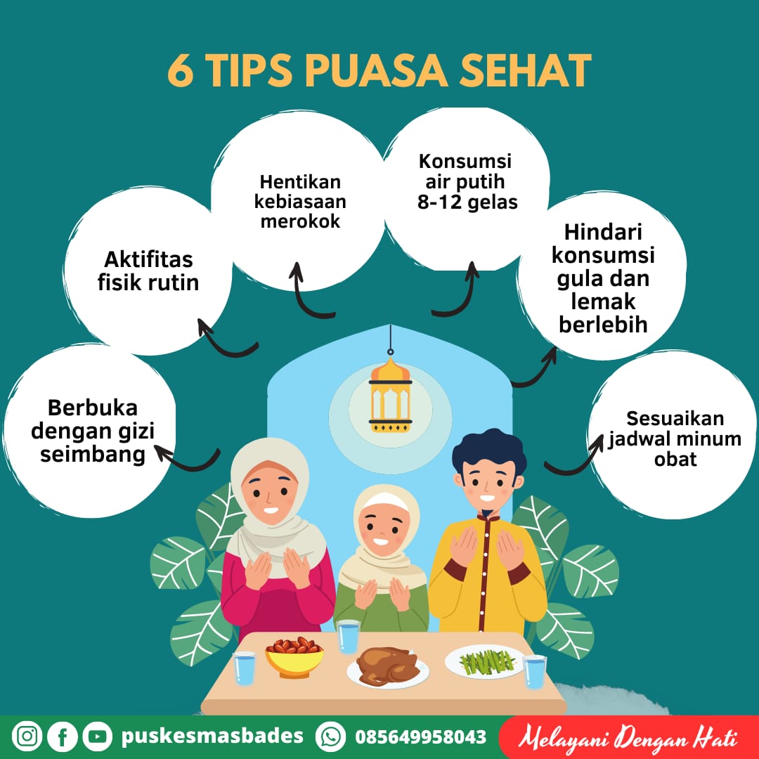 6 Tips Puasa Sehat